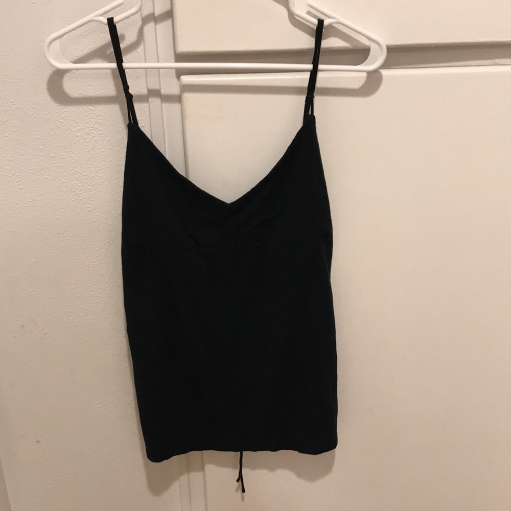 Blank Limited tank top with tie back